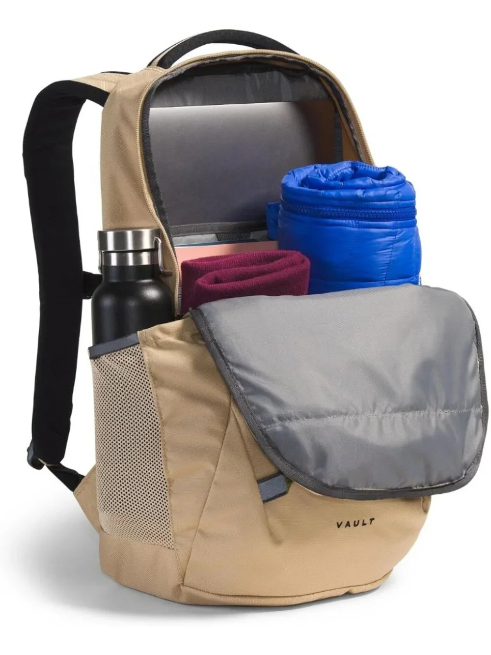 Everyday Laptop Backpack, Khaki Stone, Stylish & Durable, Perfect for School